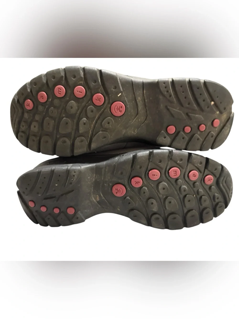 Kamik Brooklyn Waterproof Winter Snow Boots Charcoal Gray Pink 7